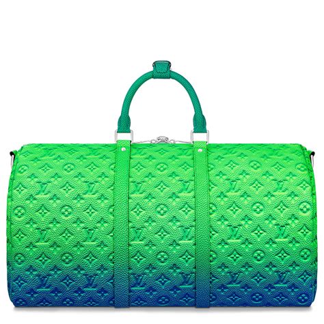 louis vuitton taurillon illusion|Louis Vuitton Keepall XS Taurillon Illusion Blue/Green .